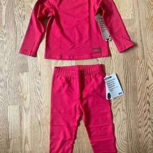 REI Toddler Base Layer Set (Bright Dark Pink) 2T